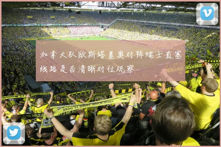 加拿大队欧斯塔基奥对阵瑞士直塞线路是否清晰对位观察